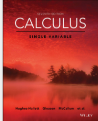 CALCULUS A SINGLE VARIABLE