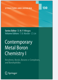 Contemporary Metal Boron Chemistry I
