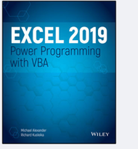 Excel® 2019
Power Programming
with VBA