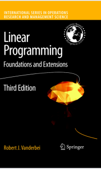 LINEAR PROGRAMMING Foundations and Extensions