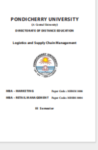 Logistics and Supply Chain Management