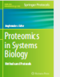 Proteomics in Systems Biologyethods and Protocol