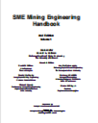 SME Mining Engineering Handbook