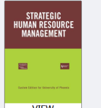 Strategic Human Resource
Management